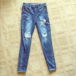 American Eagle slightly stone washed/destroyed